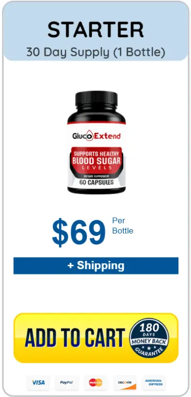 glucoextend-1 Bottle$69